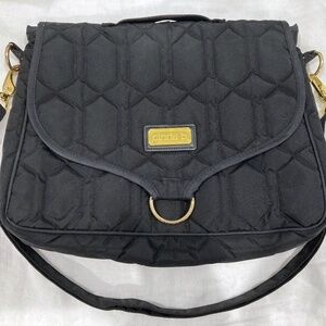 Cinda B Metro Bag - Jet Set Black pattern